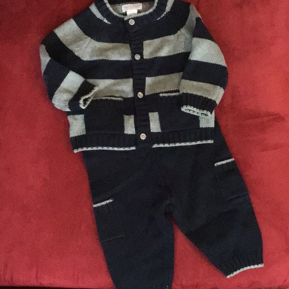 Baby boy’s sweater set